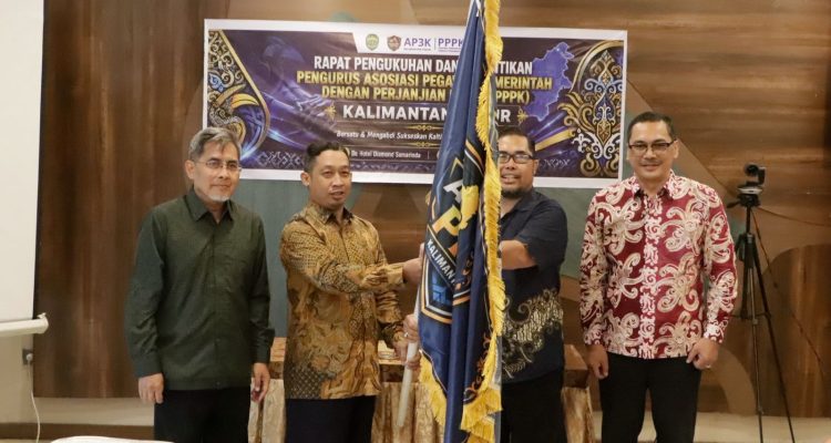 Foto: Resmi Dilantik, Asosiasi PPPK Kaltim. Sumber: Istimewa.
