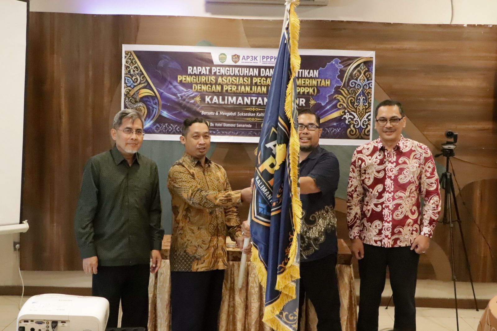 Foto: Resmi Dilantik, Asosiasi PPPK Kaltim. Sumber: Istimewa.