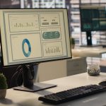 Foto: Ilustrasi tampilan grafik di layar komputer. Sumber: Istimewa.